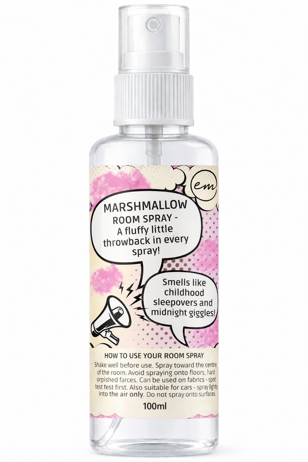 Marshmallow Room Spray – Sweet, Soft & Comforting