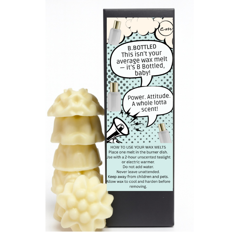 B.Bottled Wax Melts –  Contains 6 Individual wax melts