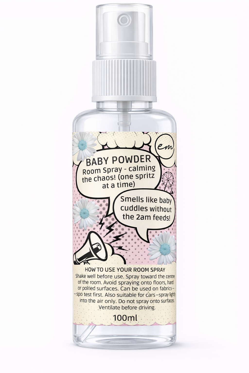 Baby Powder Room Spray – 100ml